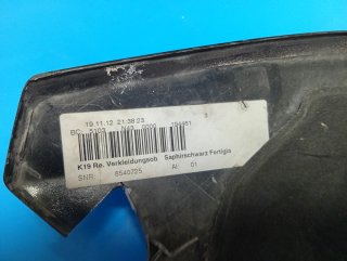 Carenado Delantero Derecho BMW C650 GT Negro