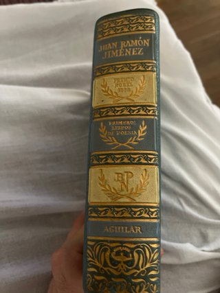 Libro de poesia de Juan Ramón Jiménez