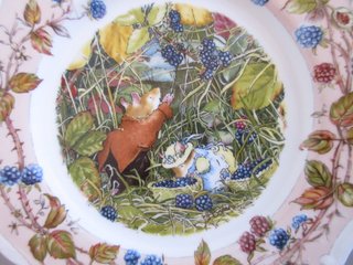 Piatto Brambly Hedge 1998 Royal Doulton 21cm