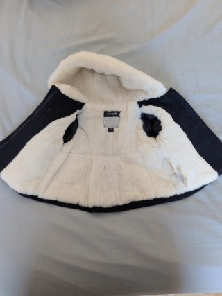 Chaqueta de bebé invierno con capucha