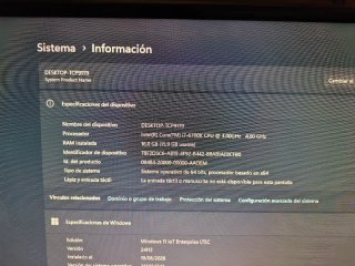 PC ASUS i7 6700K Casi Completo