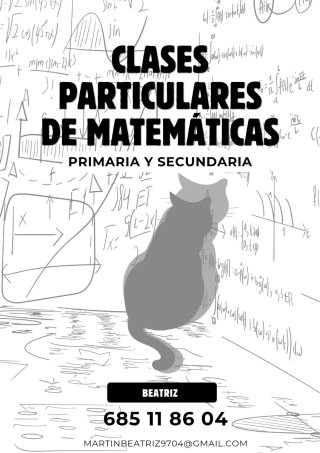 Profesora particular de mates