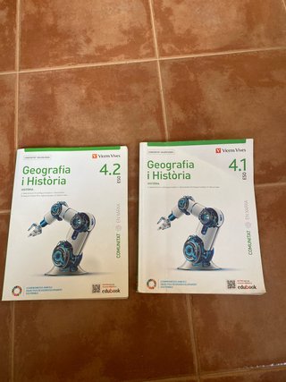 libros de texto geografia i història