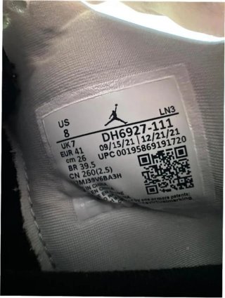 Jordan 4 Retro Military Negro Talla 41