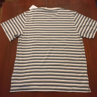 Camiseta PdH Rayas Beige y Azul Talla M