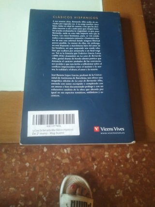 Libro La casa de Bernarda Alba.Clasico Hispanico