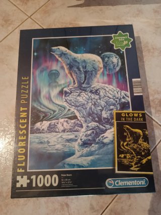 Puzzle Clementoni Osos Polares 1000 Piezas