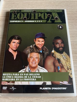 El Equipo A DVD Temporada 1 y 2