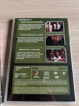 El Equipo A DVD Temporada 1 y 2