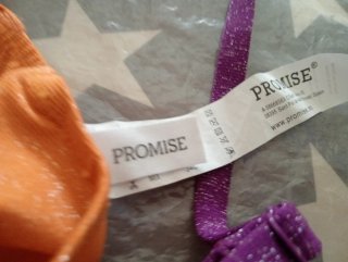 Conjunto Bikini LOLA Promise Naranja y Morado