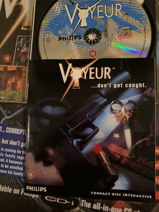 Videojuego Philips CD-i Voyeur