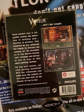 Videojuego Philips CD-i Voyeur
