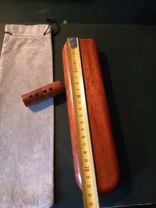 Funda Madera para 2 Puros + Bolsa