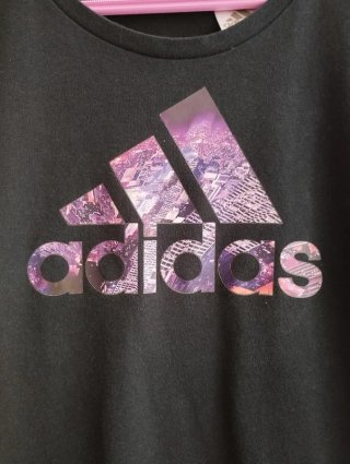 Camiseta negra Adidas "Exclusiva" - Talla S