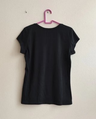 Camiseta negra Adidas "Exclusiva" - Talla S