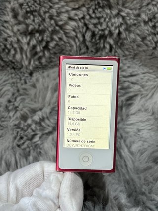 iPod Nano 7ª Gen Rosa 16GB Batería Nueva
