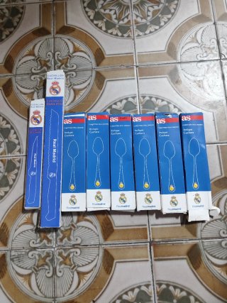 Cubiertos Real Madrid