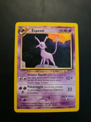 Espeon Neo - Carta Pokémon