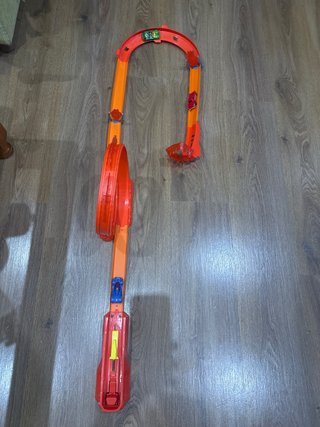 Maletín Hot Wheels Track Builder Azul
