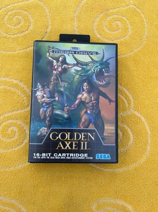Sega Mega Drive Golden Axe II Cartucho Juego