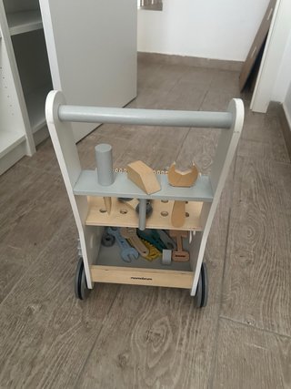 Banco de trabajo de madera para niños