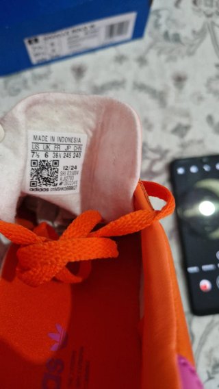 Zapatillas Adidas Gazelle Bold Nuevas Naranja Rosa