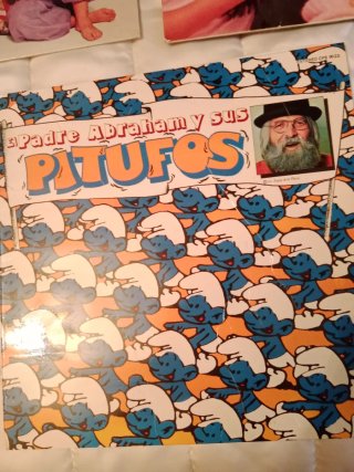Lote Vinilos Infantiles Pitufos.Caramelos y Enriqu