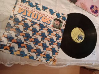 Lote Vinilos Infantiles Pitufos.Caramelos y Enriqu