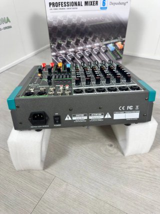 Mesa DJ Mixer Depusheng 6 Canales