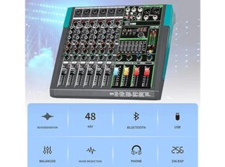 Mesa DJ Mixer Depusheng 6 Canales