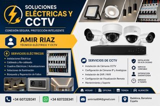 Technico de electricista o cctv camera