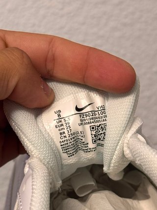 Nike Initiator Mujer Talla 39 Blancas