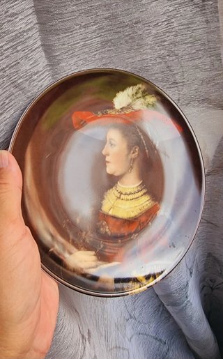 Plato decorativo vintage Mitterteich Bavaria