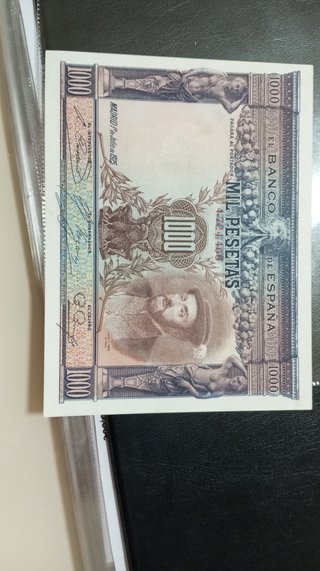 Billete 1000 Pesetas Banco de España 1925