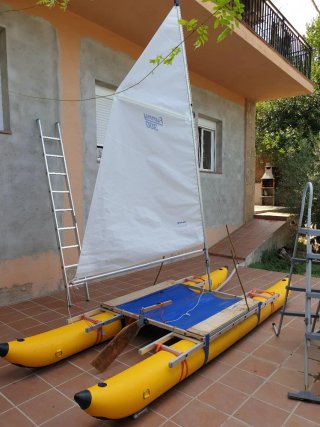 Catamarán hinchable Funny 300 Neumático tipo Zodic