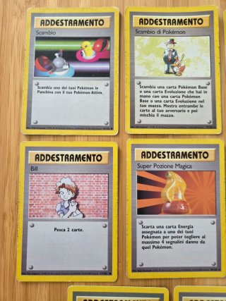 Lotto 20 Carte Pokémon Addestramento Trainer