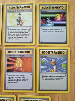 Lotto 20 Carte Pokémon Addestramento Trainer