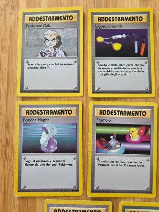 Lotto 20 Carte Pokémon Addestramento Trainer