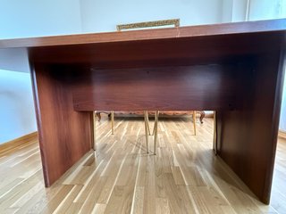 Mesa Comedor/Reuniones Ovalada Madera