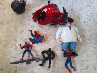 Lote Figuras Spiderman y Kingpin