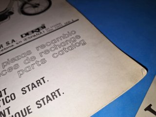 Catálogo Piezas de Recambio Derbi Variant Start