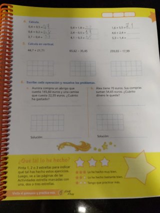 LIBRO TUHAT-TAITURI 4.2 matemáticas (usado) 4 prim