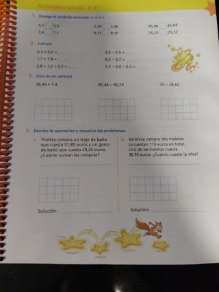 LIBRO TUHAT-TAITURI 4.2 matemáticas (usado) 4 prim