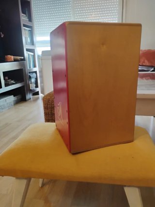 Cajón Flamenco Infantil Rojo