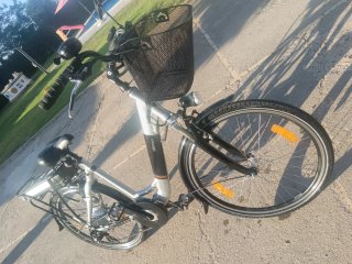 Bicicleta Eléctrica Neomouv Plata