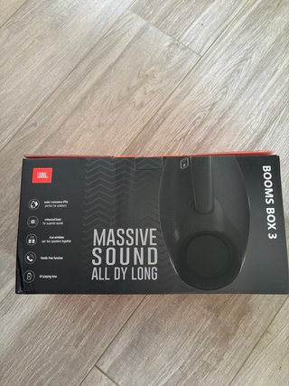 Altavoz JBL Boombox 3 Negro/Naranja