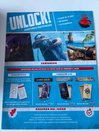Juego de mesa Unlock! Mystery Adventures