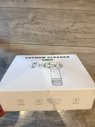 Aspiradora portátil recargable