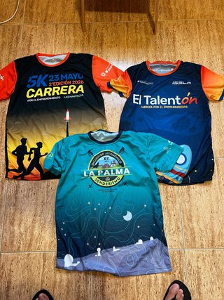 3 Camisetas Entrenamiento Senderismo todas por 8€