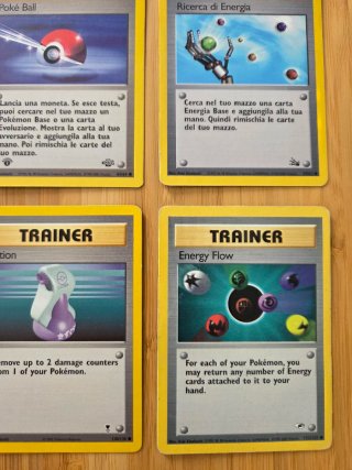 Lotto 9 Carte Pokémon Addestramento Trainer